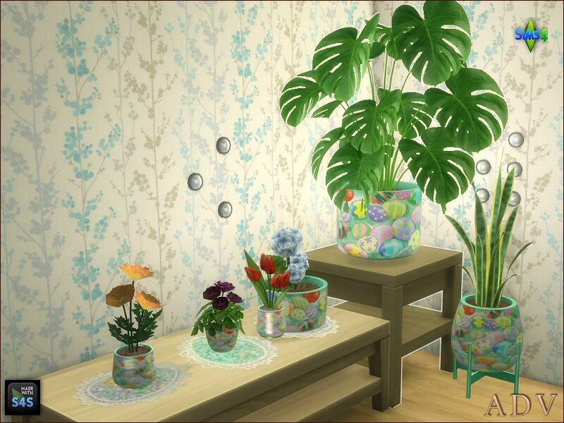 Easter Deco 5 sims 4 cc easter deco 5
