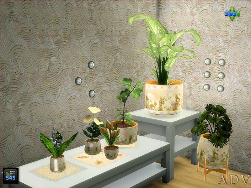 Easter Deco 4 sims 4 cc easter deco 7