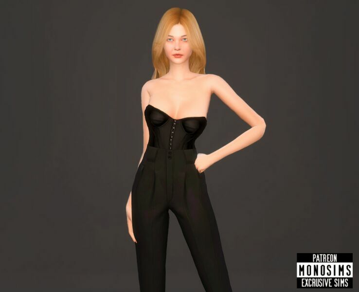 Elle Fanning Sims By Monosims 2 sims 4 cc elle fanning sims by monosims 3
