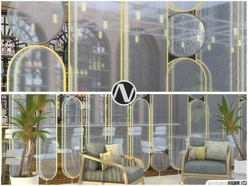 Enchanted Room Divider Panels By Artvitalex 2 sims 4 cc enchanted room divider panels by artvitalex 4