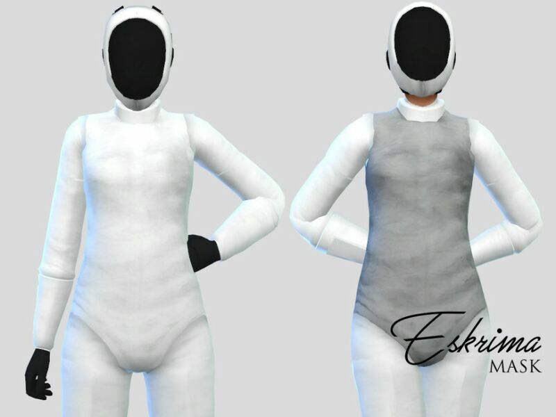Eskrima Mask F By Mclaynesims 1 Eskrima Mask F By Mclaynesims Sims 4 CC