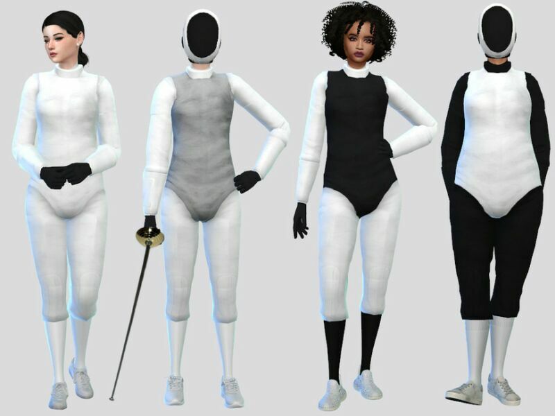 Eskrima Suit F By Mclaynesims 1 Eskrima Suit F By Mclaynesims Sims 4 CC