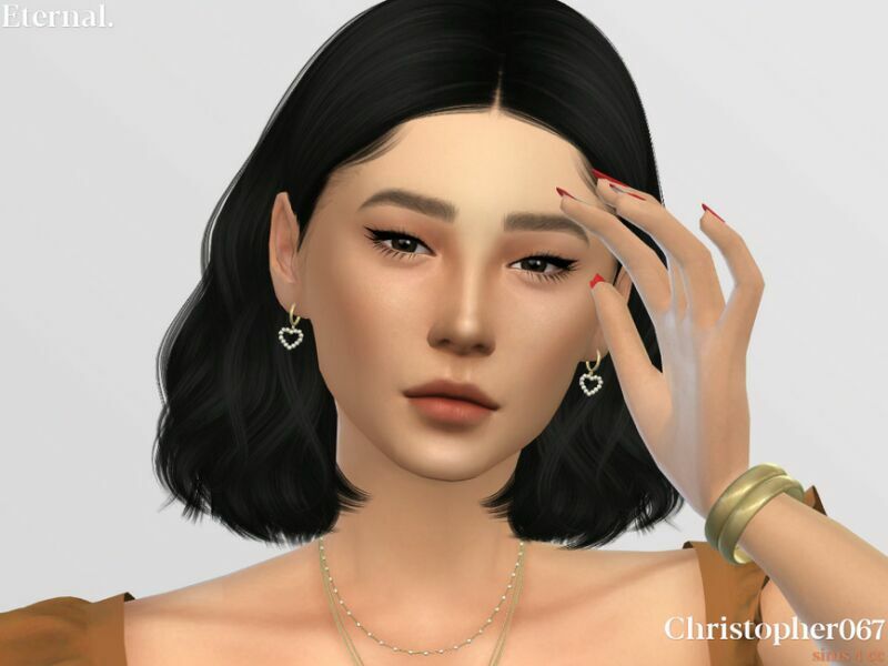 Eternal Earrings By Christopher067 3 sims 4 cc eternal earrings by christopher067 2