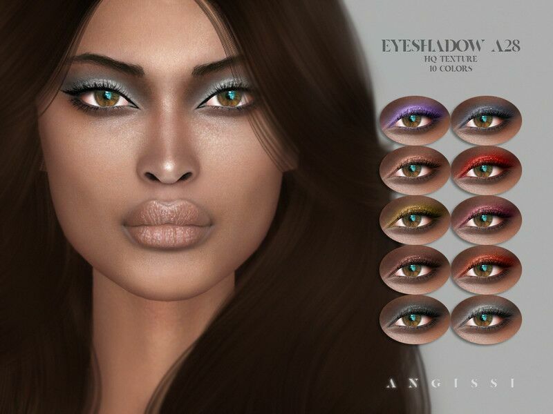 Eyeshadow A28 By Angissi 1 Eyeshadow A28 By Angissi Sims 4 CC