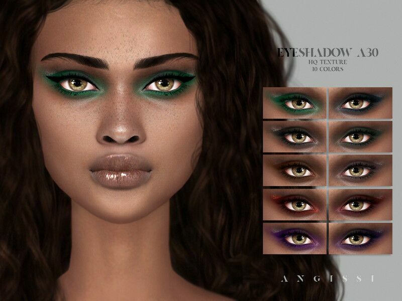 Eyeshadow A30 By Angissi 1 Eyeshadow A30 By Angissi Sims 4 CC