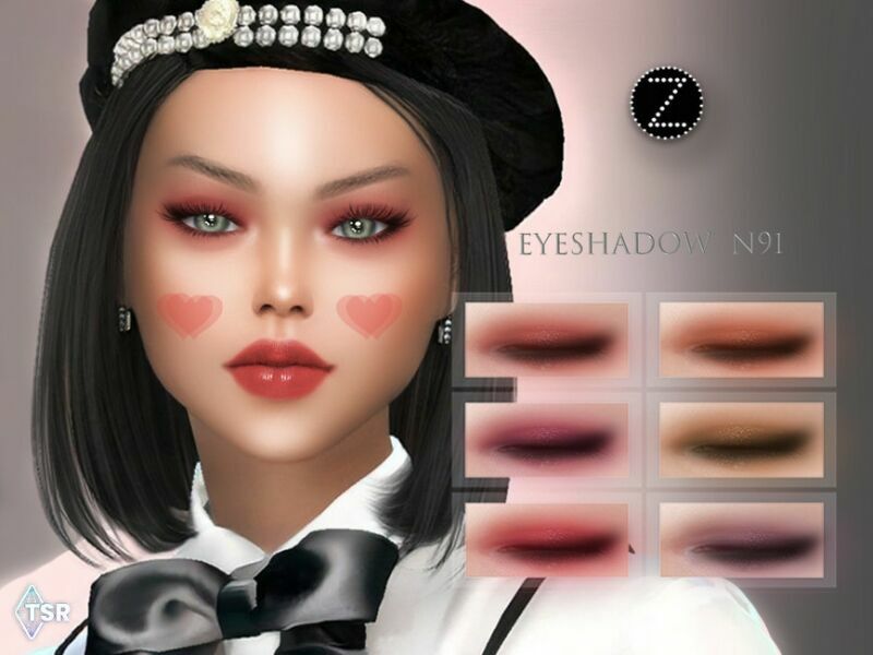 Eyeshadow Z91 By Zenx 1 Eyeshadow Z91 By Zenx Sims 4 CC