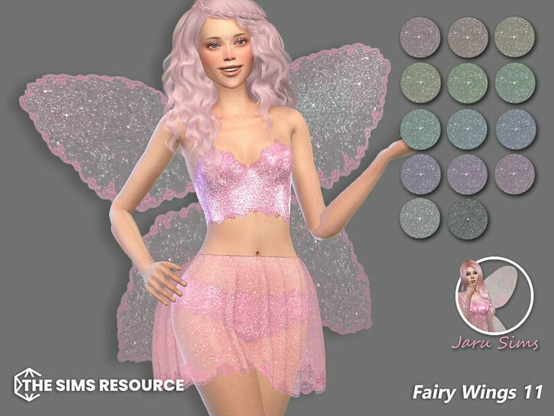 Fairy Wings 11 1 Fairy Wings 11 Sims 4 CC