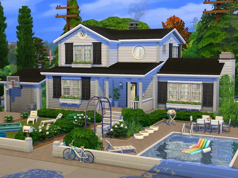 Family Dream Home – NO CC By Flubs79 1 Family Dream Home – NO CC By Flubs79 Sims 4 CC