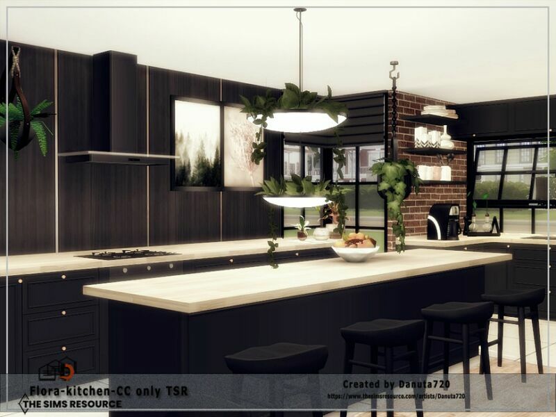 Flora-Kitchen-Cc Only TSR By Danuta720 5 sims 4 cc flora kitchen cc only tsr by danuta720 3