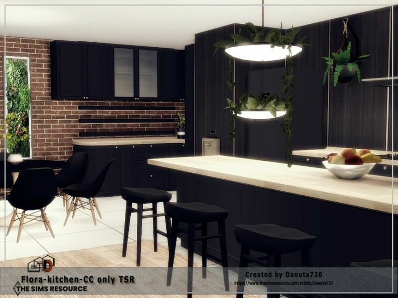 Flora-Kitchen-Cc Only TSR By Danuta720 4 sims 4 cc flora kitchen cc only tsr by danuta720 4