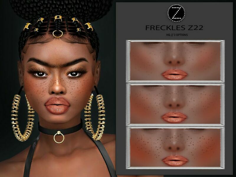 Freckles Z22 By Zenx 1 Freckles Z22 By Zenx Sims 4 CC