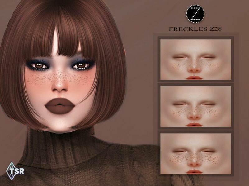 Freckles Z28 By Zenx 1 Freckles Z28 By Zenx Sims 4 CC