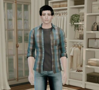 Friends Sitcom – Joey Tribbiani Sims 4 CC