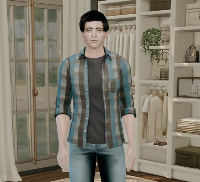 Friends Sitcom – Joey Tribbiani 1 Friends Sitcom – Joey Tribbiani Sims 4 CC