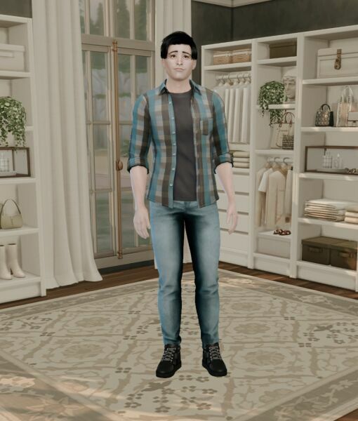 Friends Sitcom – Joey Tribbiani 3 sims 4 cc friends sitcom joey tribbiani 2
