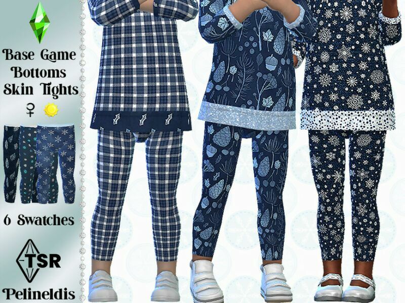 Frosty Time Leggings By Pelineldis 1 Frosty Time Leggings By Pelineldis Sims 4 CC