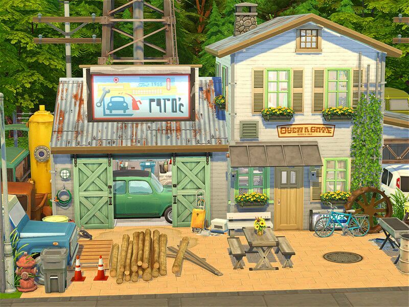 Garage Home – Nocc 1 Garage Home – Nocc Sims 4 CC
