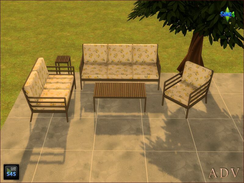 Garden Furniture 6 sims 4 cc garden furniture 5