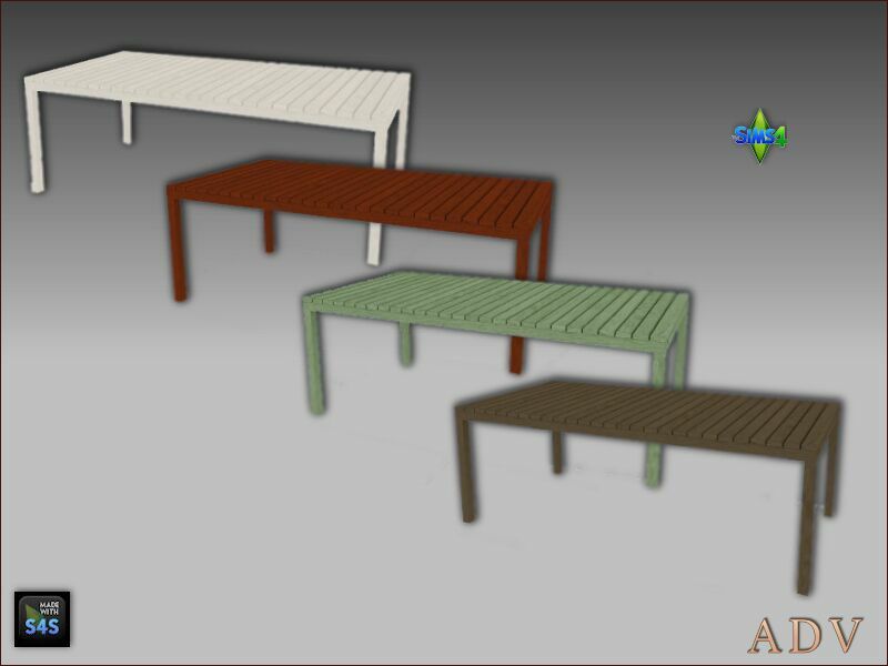 Garden Furniture 3 sims 4 cc garden furniture 9