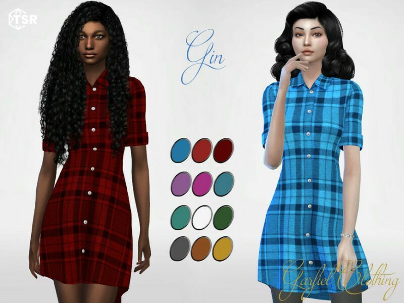 GIN By Garfiel 1 GIN By Garfiel Sims 4 CC