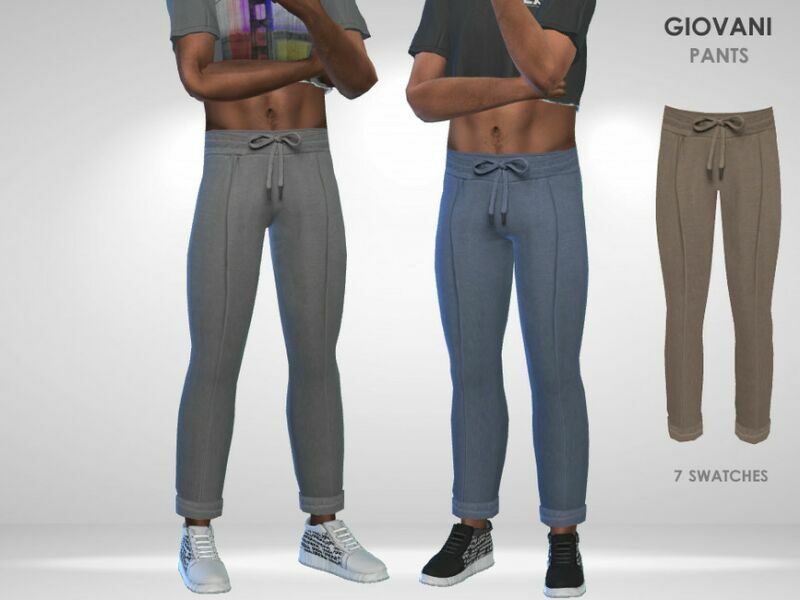 Giovani Pants By Puresim 1 Giovani Pants By Puresim Sims 4 CC