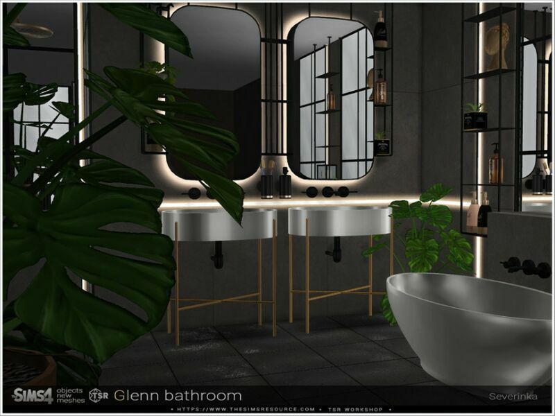 Glenn Bathroom By Severinka_ 6 sims 4 cc glenn bathroom by severinka 2