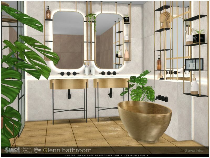 Glenn Bathroom By Severinka_ 5 sims 4 cc glenn bathroom by severinka 3