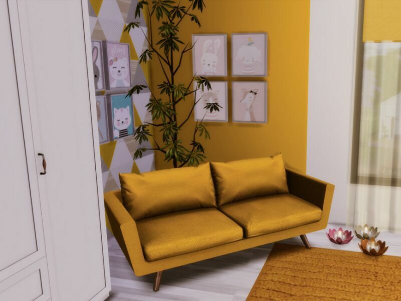 Gracja Pink And Yellow KID Room | Only TSR CC By Genkaiharetsu 5 sims 4 cc gracja pink and yellow kid room only tsr cc by genkaiharetsu 2