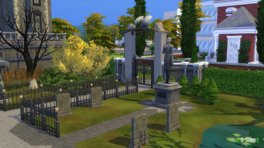 Grim’S Ghastly Manor – 2BR, 1BA (TS3 To TS4) 7 sims 4 cc grims ghastly manor 2br 1ba ts3 to ts4 4