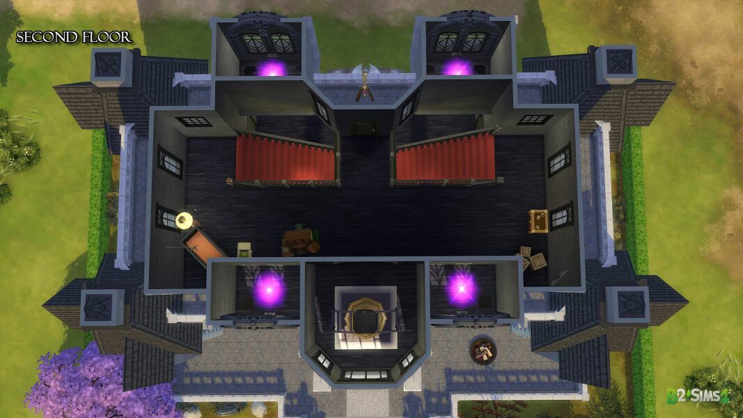 Grim’S Ghastly Manor – 2BR, 1BA (TS3 To TS4) 4 sims 4 cc grims ghastly manor 2br 1ba ts3 to ts4 7