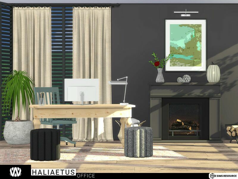 Haliaetus Office By Wondymoon 5 sims 4 cc haliaetus office by wondymoon 2