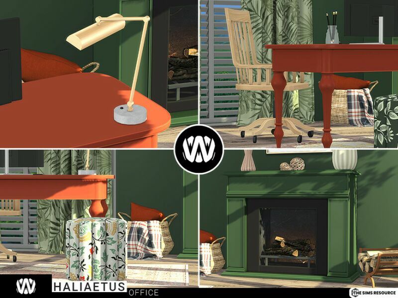 Haliaetus Office By Wondymoon 2 sims 4 cc haliaetus office by wondymoon 5