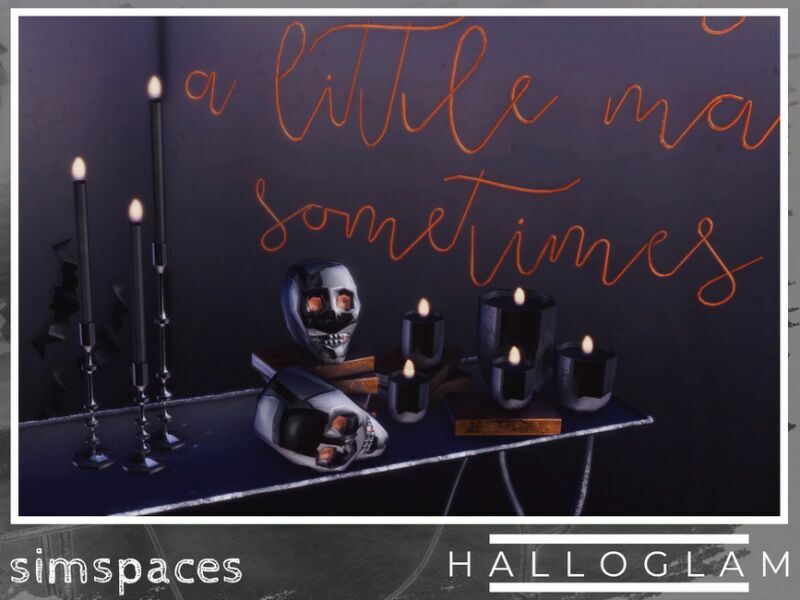 Halloglam By Simspaces 4 sims 4 cc halloglam by simspaces 2