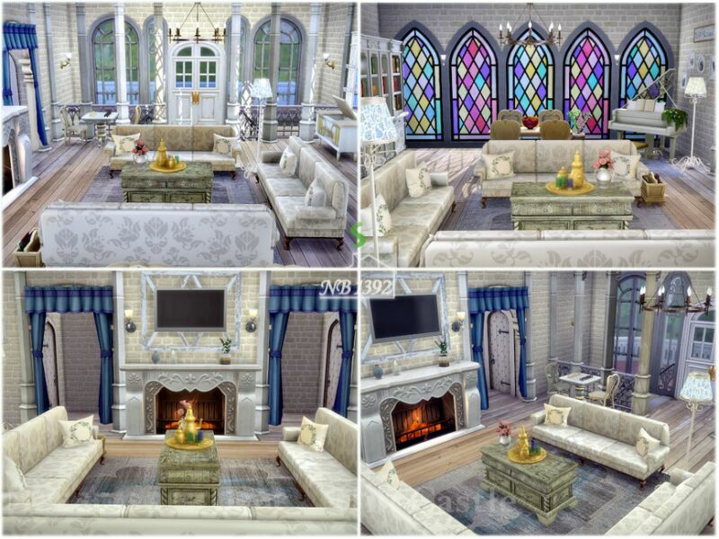 Hill Castle By Nobody1392 3 sims 4 cc hill castle by nobody1392 6
