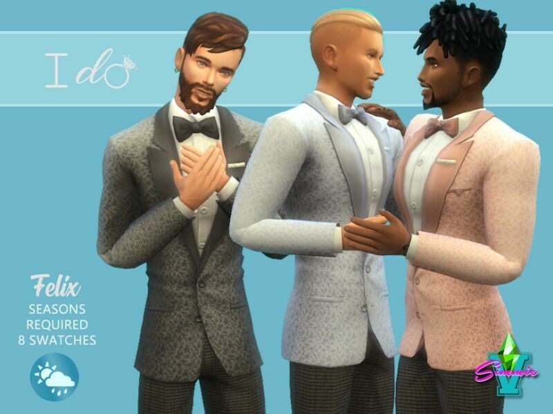 I DO Felix By Simmiev 1 I DO Felix By Simmiev Sims 4 CC