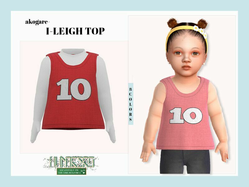 I-Leigh TOP 1 I-Leigh TOP Sims 4 CC