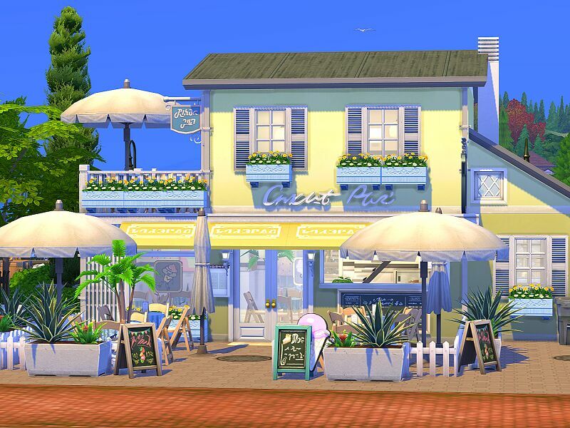 ICE Cream Restaurant – NO CC By Flubs79 6 sims 4 cc ice cream restaurant no cc by flubs79 3