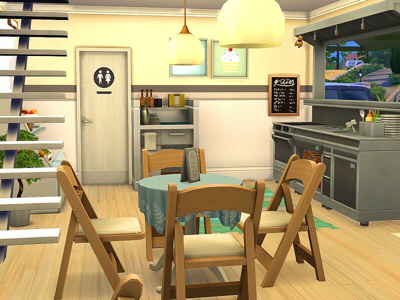 ICE Cream Restaurant – NO CC By Flubs79 4 sims 4 cc ice cream restaurant no cc by flubs79 5