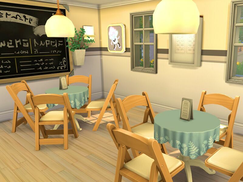 ICE Cream Restaurant – NO CC By Flubs79 3 sims 4 cc ice cream restaurant no cc by flubs79 6