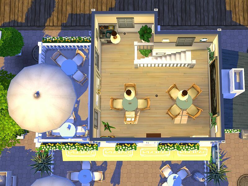 ICE Cream Restaurant – NO CC By Flubs79 2 sims 4 cc ice cream restaurant no cc by flubs79 7