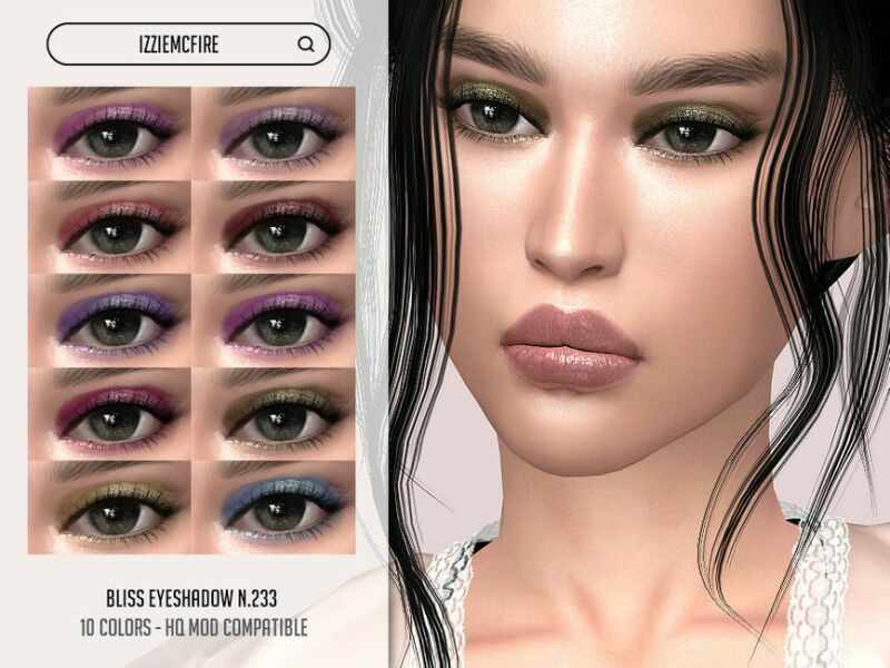 IMF Bliss Eyeshadow N.233 By Izziemcfire 1 IMF Bliss Eyeshadow N.233 By Izziemcfire Sims 4 CC