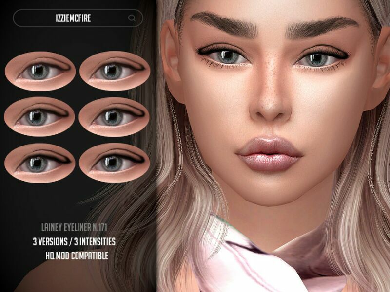 IMF Lainey Eyeliner N.171 By Izziemcfire 1 IMF Lainey Eyeliner N.171 By Izziemcfire Sims 4 CC
