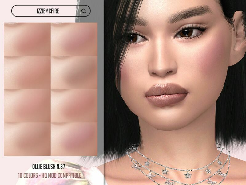 IMF Ollie Blush N.87 By Izziemcfire 1 IMF Ollie Blush N.87 By Izziemcfire Sims 4 CC