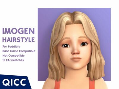 Imogen Hair Sims 4 CC