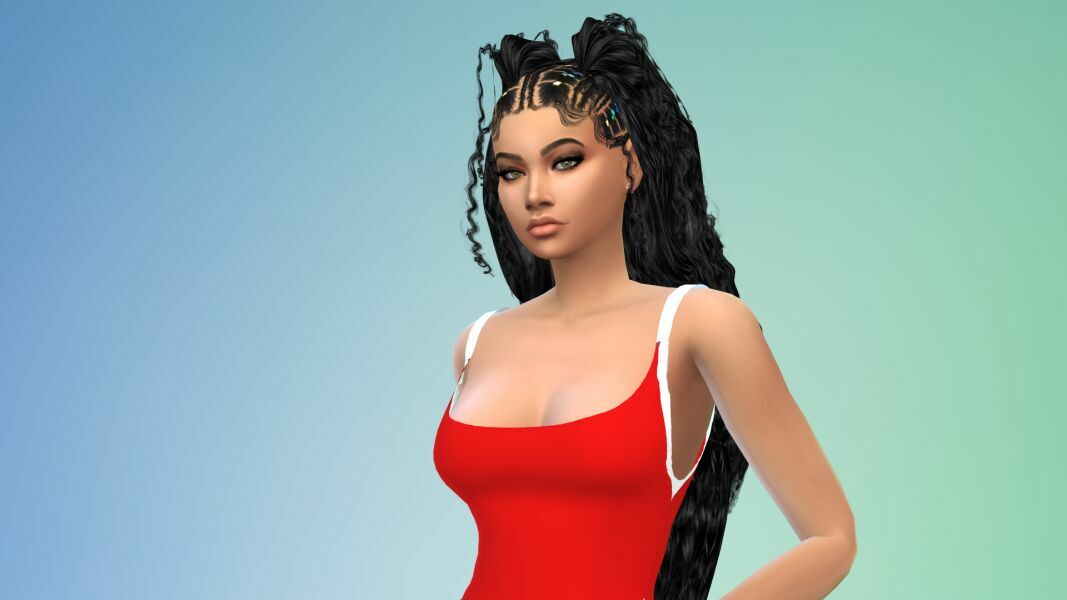 Jasmine King & The NO Flattery Curves Body Preset Plus CC Clothes By VTK By VTK 6 sims 4 cc jasmine king the no flattery curves body preset plus cc clothes by vtk by vtk 5