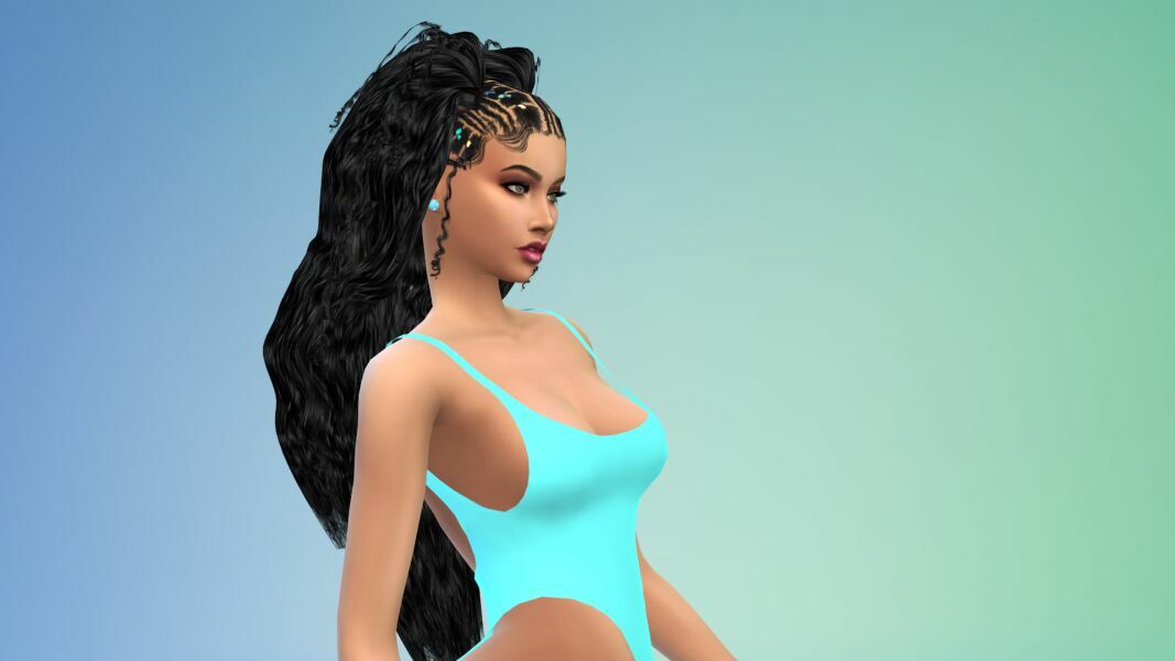 Jasmine King & The NO Flattery Curves Body Preset Plus CC Clothes By VTK By VTK 2 sims 4 cc jasmine king the no flattery curves body preset plus cc clothes by vtk by vtk 9
