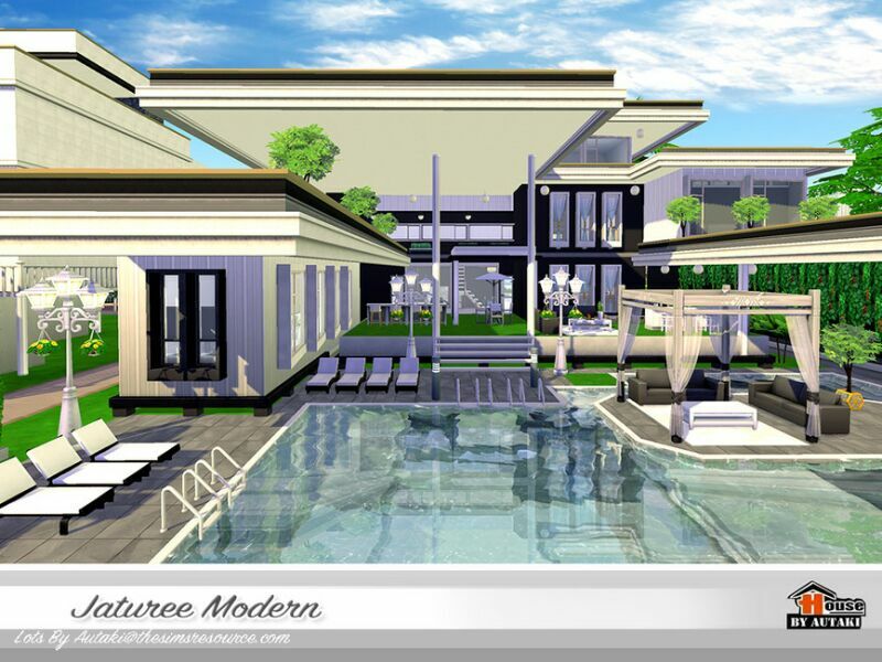 Jaturee Modern Nocc By Autaki 1 Jaturee Modern Nocc By Autaki Sims 4 CC