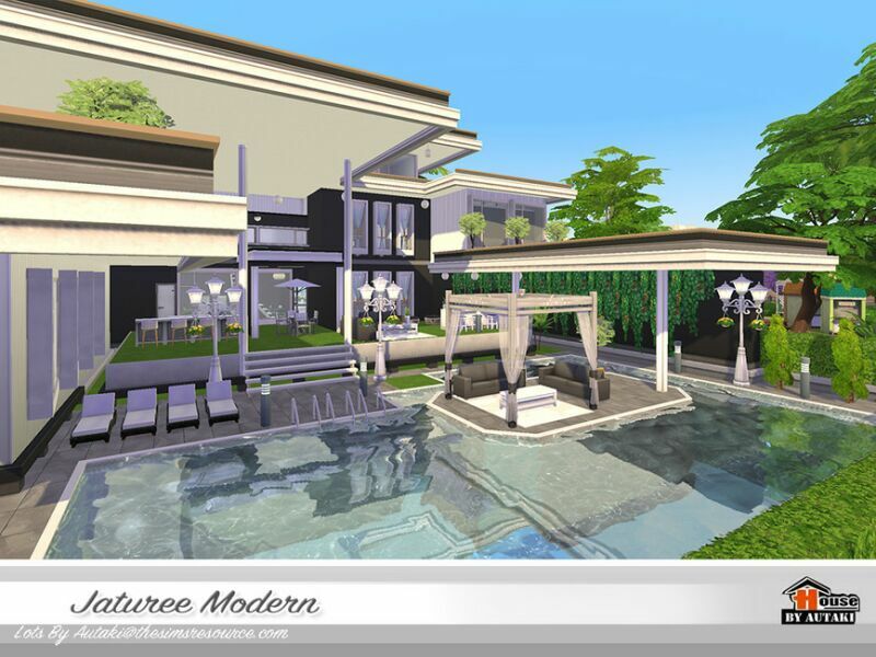 Jaturee Modern Nocc By Autaki 7 sims 4 cc jaturee modern nocc by autaki 2