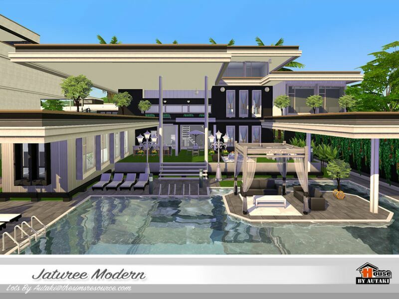 Jaturee Modern Nocc By Autaki 5 sims 4 cc jaturee modern nocc by autaki 4