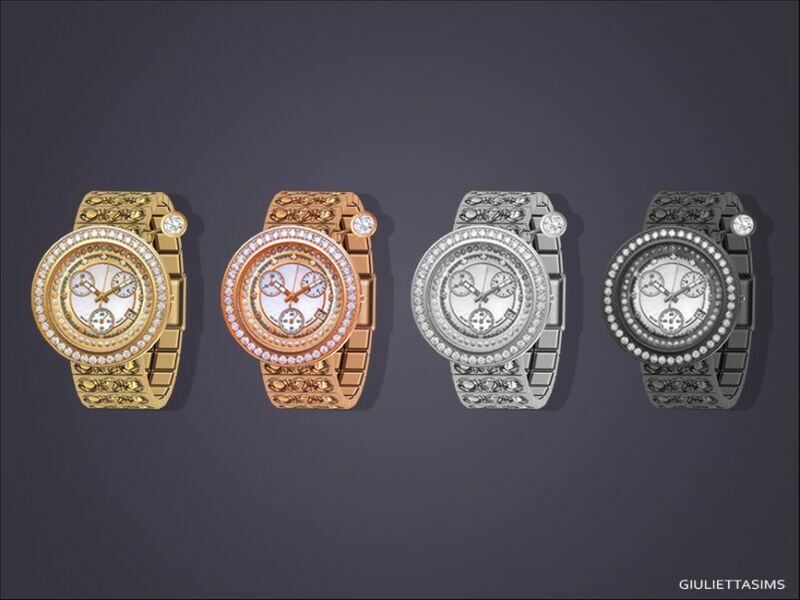 Joan Watch By Feyona 2 sims 4 cc joan watch by feyona 2